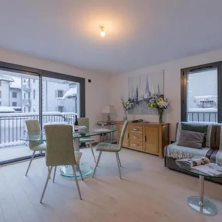 Le Royal Straton - With Balcony & Parking Daire Argentière