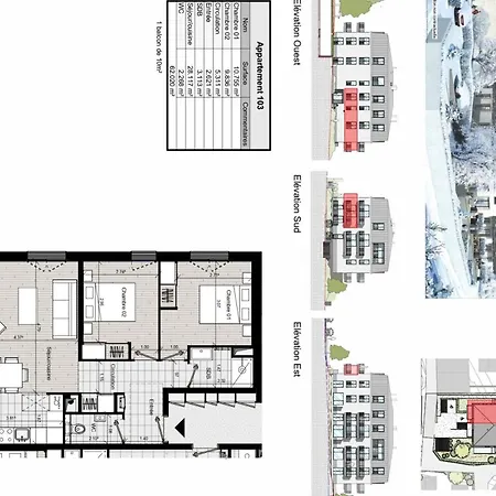 Διαμέρισμα Center | Balcony Parking - Happy Argentière